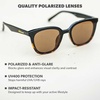 image:imageKnockaround Trendy Sunglasses for Women  UV400 ProtectionWest End Tortoise  Amber