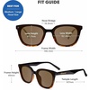 image:imageKnockaround Trendy Sunglasses for Women  UV400 ProtectionWest End Tortoise  Amber