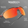 image:imageKnockaround Wraparound Sports Sunglasses for Men amp Women  UV400 ProtectionLava  Sunset
