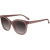 image:imageKnockaround Cat Eye Polarized Sunglasses for Women  UV400 ProtectionRose Latte  Amber Gradient