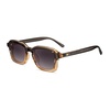image:imageKnockaround Narrow Rectangle Polarized Sunglasses for Women  UV ProtectionCortado  Smoke Gradient