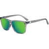 image:imageKnockaround Square Polarized Sunglasses for Men amp Women  UV400 ProtectionClear Grey  Green Moonshine