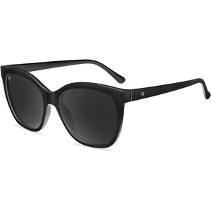 image:imageKnockaround Cat Eye Polarized Sunglasses for Women  UV400 ProtectionBlack on Black  Smoke