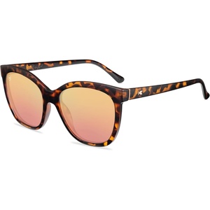 image:imageKnockaround Cat Eye Polarized Sunglasses for Women  UV400 ProtectionMatte Tortoise Shell  Rose Gold