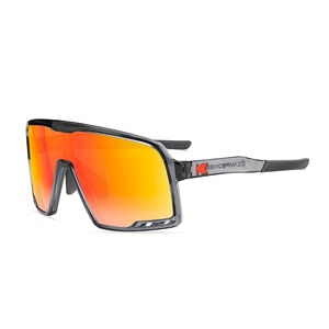image:imageKnockaround Kids Sport Youth Baseball Sunglasses  UV400 ProtectionMagma  Red Sunset