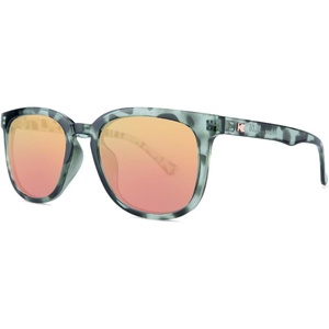 image:imageKnockaround Paso Robles Unisex Sunglasses With UV400 Protection Grey Tortoise Shell FramesRose Gold Reflective Lenses