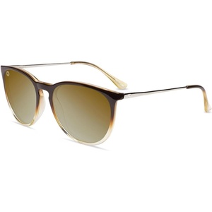 image:imageKnockaround Round Trendy Polarized Sunglasses for Women  UV ProtectionBrookbed  Gold