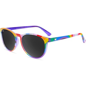 image:imageKnockaround Round Trendy Polarized Sunglasses for Women UV400 ProtectionLoud and Proud  Smoke