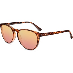 image:imageKnockaround Round Trendy Polarized Sunglasses for Women UV400 ProtectionPink Ink  Rose Gold