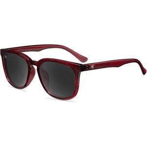 image:imageKnockaround Rounded Square Polarized Sunglasses for Men Women UV ProtectionBlack Cherry  Smoke