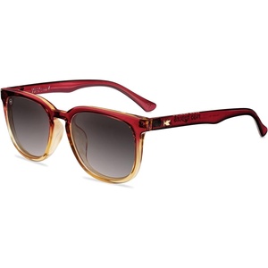 image:imageKnockaround Rounded Square Polarized Sunglasses for Men Women UV ProtectionMy Oh My  Amber Gradient