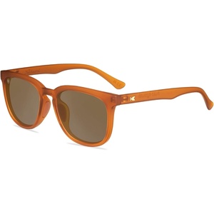 image:imageKnockaround Rounded Square Polarized Sunglasses for Men Women UV ProtectionRio  Amber