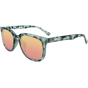 image:imageKnockaround Rounded Square Polarized Sunglasses for Men Women UV ProtectionSlate Tortoise Shell  Rose Gold