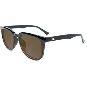 image:imageKnockaround Rounded Square Polarized Sunglasses for Men Women UV ProtectionWest End Tortoise  Amber