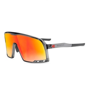 image:imageKnockaround Sport Sunglasses for Men and Women  UV400 ProtectionMagma  Red Sunset