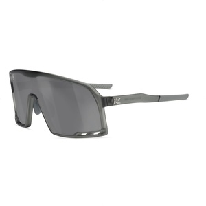 image:imageKnockaround Sport Sunglasses for Men and Women  UV400 ProtectionRobotron 5000  Silver Smoke