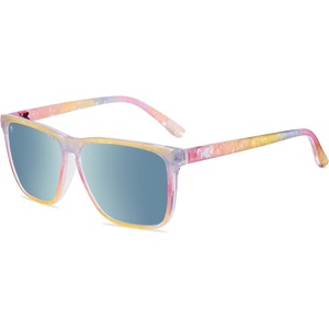 image:imageKnockaround Square Polarized Sunglasses for Men amp Women  UV400 ProtectionRainbow Snocone  Sky Blue