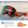 image:imageKnockaround Slingshots SkiSnowboard Goggles for Men Women amp Youth  AntiGlare amp Fog Coating  UV400 ProtectionCouch Couture