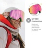 image:imageKnockaround Slingshots SkiSnowboard Goggles for Men Women amp Youth  AntiGlare amp Fog Coating  UV400 ProtectionXrays